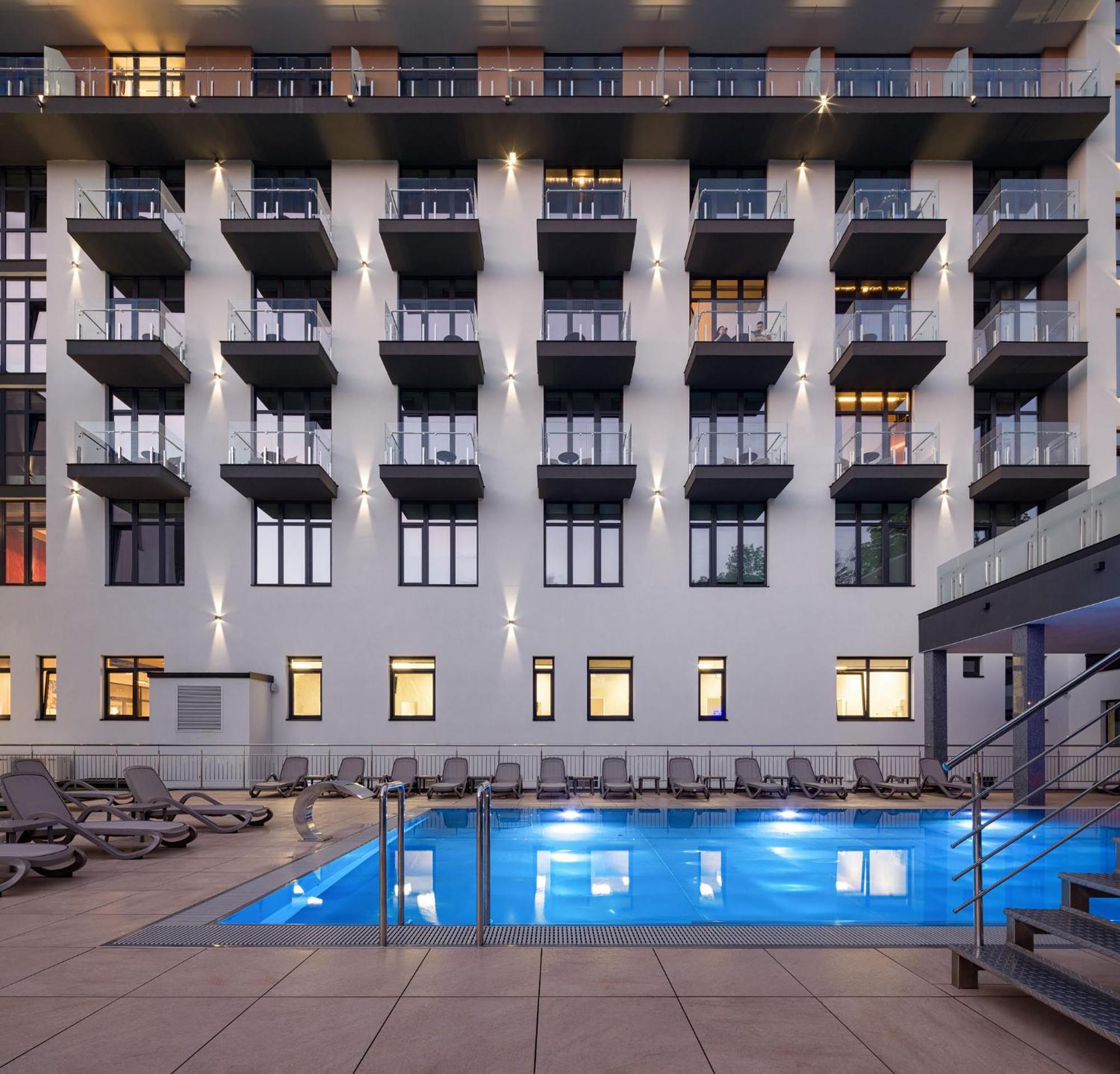 Hotel Святий Шарбель Moršyn Exteriér fotografie